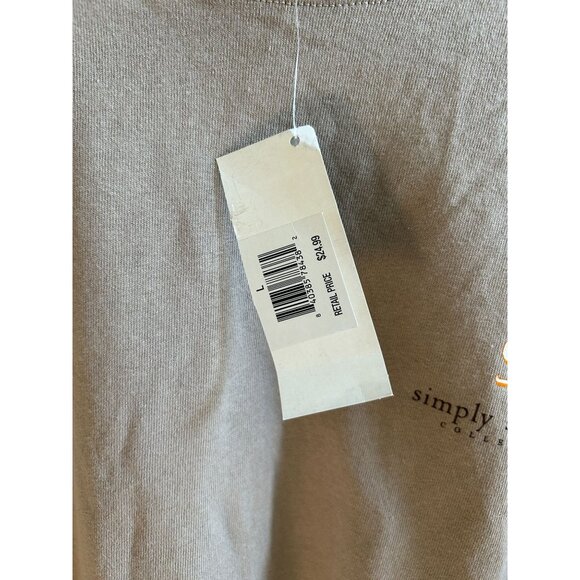 NEW Simply Southern Youth Large Long Sleeve Pumpkin Spice Season Thanksgiving Te - Picture 3 of 3